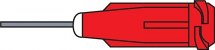 Igła dozująca, z gwintem, rozmiar - 18, wymiary - 0,84x12,5mm Igła dozująca, z gwintem, rozmiar - 18, wymiary - 0,84x12,5mm